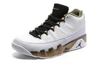 best zapatos air jordan 9 colorways soldes semelles or